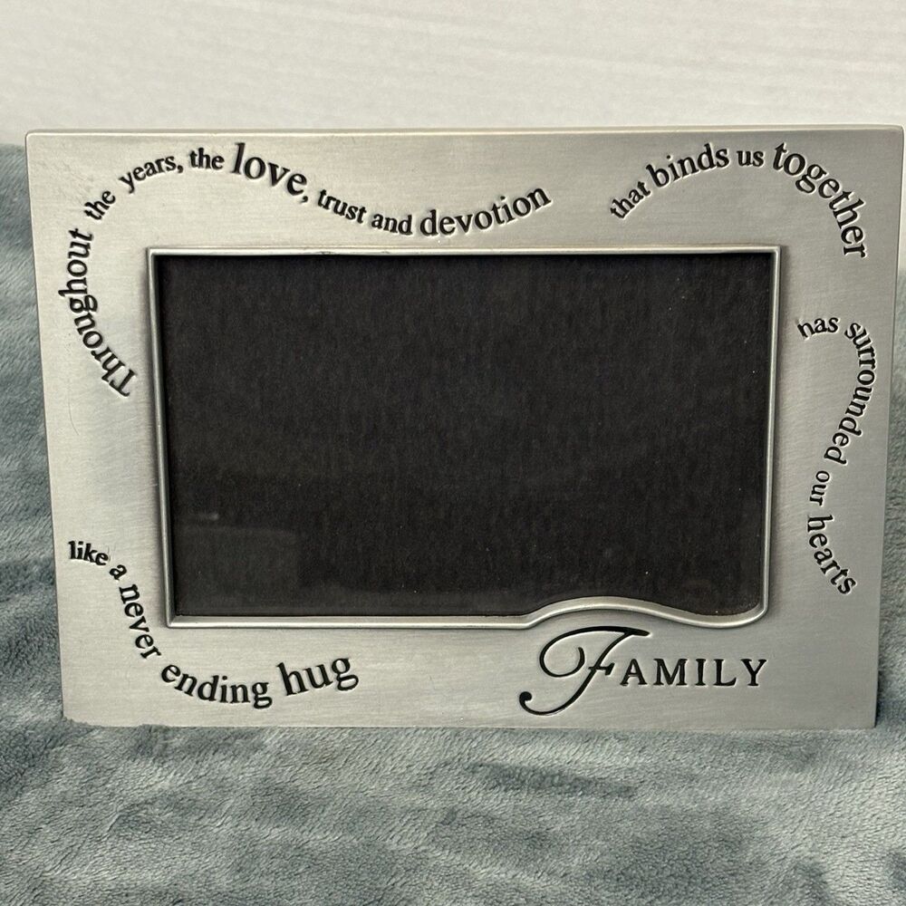Malden International Designs “ Family" Picture Frame (4"x6") - Picture 1 of 7